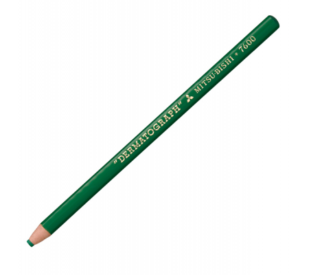 Matita dermotografica 7600 - verde - Uni Mitsubishi - M 7600 V - 4902778005590 - DMwebShop