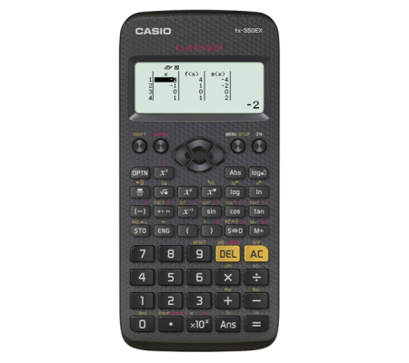 Calcolatrice scientifica - FX-350EX - Casio  - FX-350EX-W-ET-V -  - DMwebShop