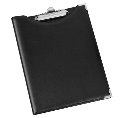 Portablocco in similpelle con tasca - nero - 24 x 31 cm - Lebez - 247-N - 8002787019192 - DMwebShop