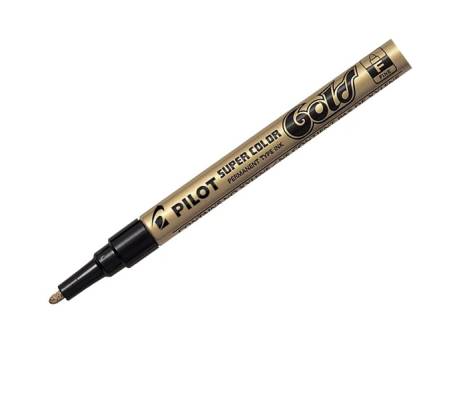 Marcatore a vernice Super Color - punta fine - 3 mm - oro - Pilot - 002437 - 4902505087998 - DMwebShop