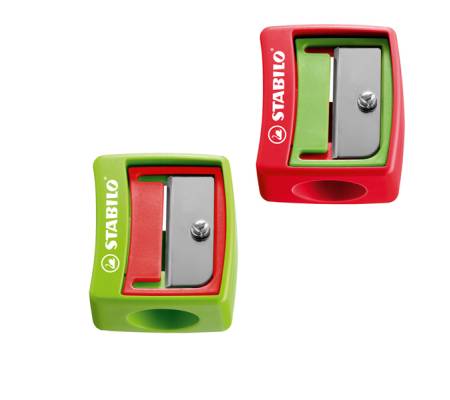 Temperamatite gigante Woody senza contenitore - 1 foro - per pastelli con mina XXL 10 mm - conf. 12 pezzi - Stabilo - 4548/12 - 4006381119429 - DMwebShop