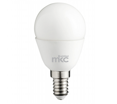 Lampada - LED - minisfera - 5,5 W - E14 - 6000 K - luce bianca fredda - Mkc - 499048008 - 8006012324051 - DMwebShop