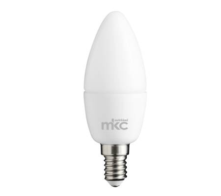 Lampada - LED - candela - 5,5 W - E14 - 6000 K - luce bianca fredda - Mkc - 499048020 - 5900605095539 - DMwebShop