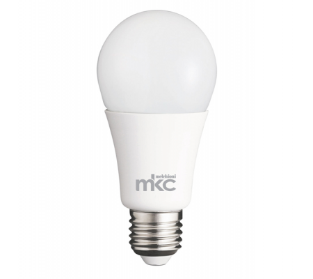 Lampada - LED - goccia - A60 - 12W - E27 - 4000 K - luce bianca naturale - Mkc - 499048174 - 8006012324136 - DMwebShop