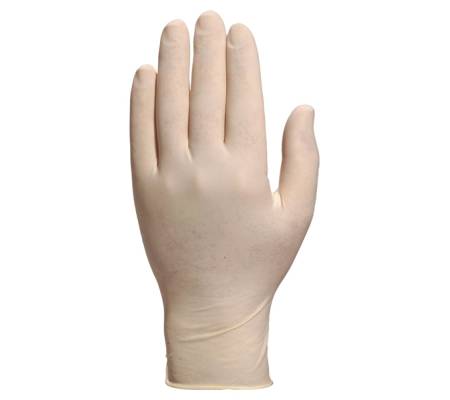 Guanti in lattice clorinato - non talcati - taglia grande - bianco - scatola da 100 pezzi - Deltaplus - V1340**09 - 3295249009267 - DMwebShop
