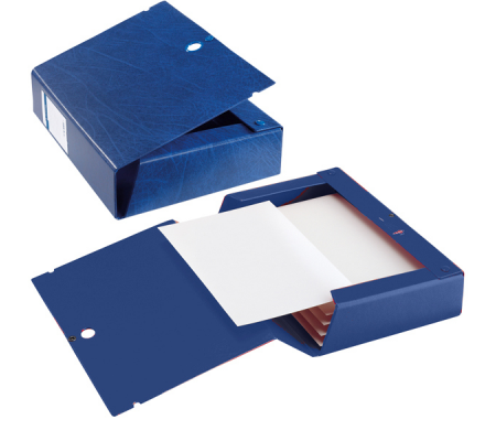 Scatola archivio Scatto - dorso 6 cm - 25 x 35 cm - blu - Sei Rota 67900607