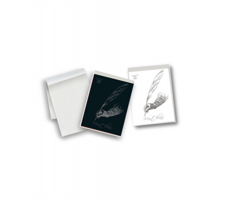 Blocco Montblanc - A5 - 21 x 14,8 cm - 60 gr - 70 fogli - bianco - Pigna 0229120BI