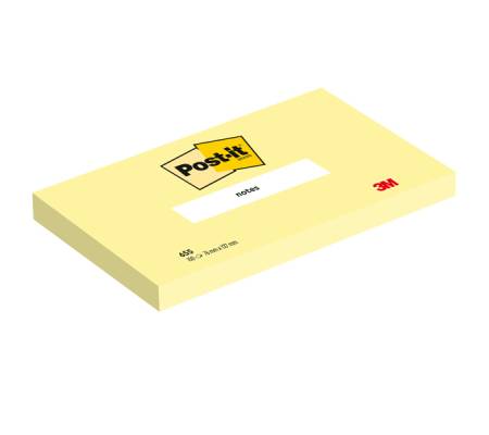 Blocco foglietti - 655 - giallo Canary - 76 x 127 mm - 100 fogli - conf. 12 pezzi - Post-it - 7100290165 - 3134375014168 - DMwebShop