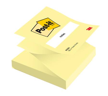 Blocco Z Notes - giallo Canary - 76 x 76 mm - 100 fogli - conf. 12 pezzi - Post-it - 7100290167 - 3134375014304 - DMwebShop