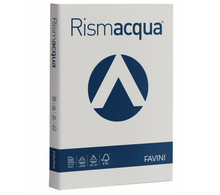 Carta Rismacqua - A4 - 140 gr - ghiaccio 12 - conf. 200 fogli - Favini A65U204