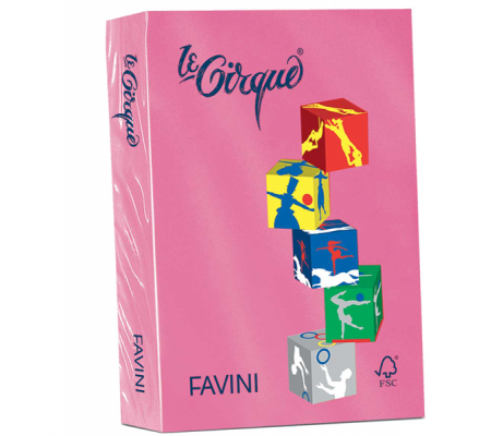 Carta Le Cirque - A4 - 80 gr - ciclamino 206 - conf. 500 fogli - Favini - A71F504 - 8025478320261 - DMwebShop