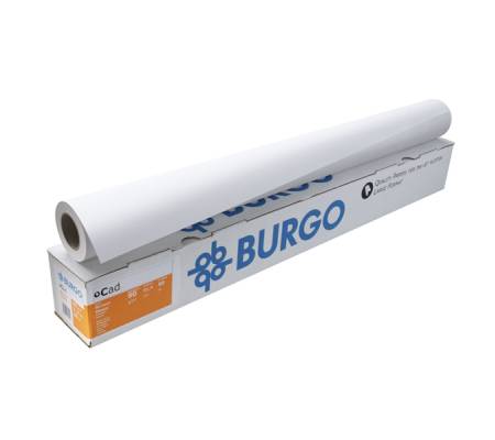 Carta Cad Eco 90 - 610 mm x 50 mt - 90 gr - opaca - bianco - conf. 4 pezzi - Burgo - 7580008-177 - 8021047749082 - DMwebShop