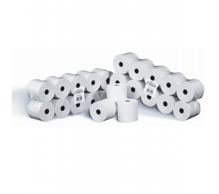 Rotolo per calcolatrici cellulosa - 58 mm x 28 mt - Ø esterno 58 mm - 55 gr - anima 12 mm - blister 10 pezzi - Rotomar - AMGG058000012 - DMwebShop