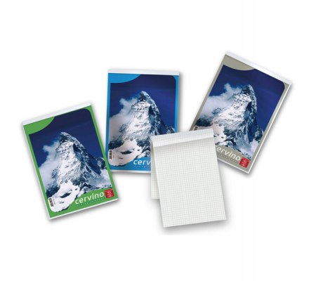 Blocco Cervino - 5 mm - A4 - 21 x 29,7 cm - 50 gr - 50 fogli - Pigna 02119195M