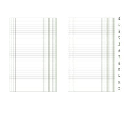 Scadenziario spiralato Gennaio-Dicembre - 21 x 29,7 cm - 36 fogli - Edipro - E4029 - 802332840290+ - DMwebShop