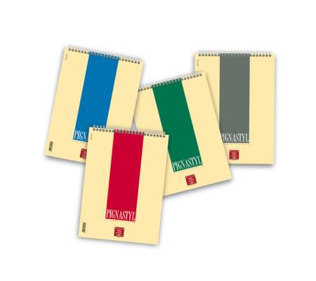 Blocco conf. 10 pezzi - Pignastyl spiralato - 5 mm - A4 - 80 gr - 60 fogli - Pigna - 02156285M - 8005235434677 - DMwebShop