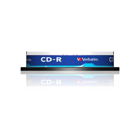Scatola 10 CD-R Data Life serigrafato - spindle 1X-52X - 700Mb - Verbatim - 43437 - 23942434375 - DMwebShop