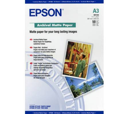Carta matte da archivio fotografico - Epson - C13S041344 - 10343830097 - DMwebShop