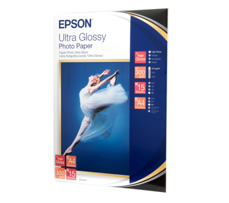 Carta Fotografica Ultra Glossy Photo Paper - A4 - 15 Fogli - Epson - C13S041927 - 10343855281 - DMwebShop