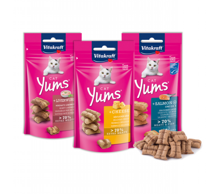Snack Cat Yum per gatti - gusto formaggio - 40 gr - Vitakraft - 28821 - 4008239288219 - DMwebShop