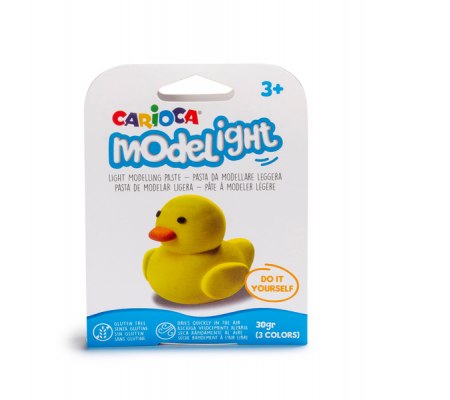 Pasta Model Light - 30 gr - tema animali - expo 16 pezzi - Carioca  - 43308 - 89326_2 - DMwebShop
