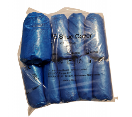 Sovrascarpe monouso - in CPE - tg. unica - conf. 100 pezzi - No Brand - 00035.2 - 90907_1 - DMwebShop