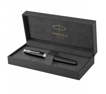 Penna stilografica Sonnet Laque black CT - punta M - Parker - 1931500 - 79568_1 - DMwebShop