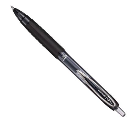 Roller gel a scatto Uni Ball Signo 207 - punta 0,7 mm - nero - Uni Mitsubishi - M UM207 N - 4902778308660 - DMwebShop