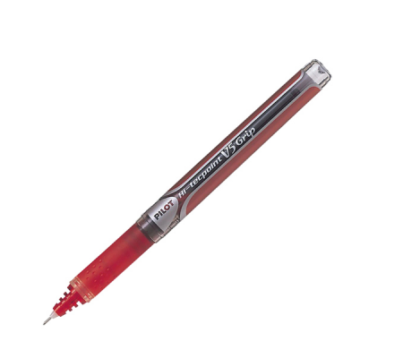 Roller Hi Tecpoint V5 Grip - punta 0,5 mm - rosso - Pilot - 006732 - 4902505279706 - DMwebShop