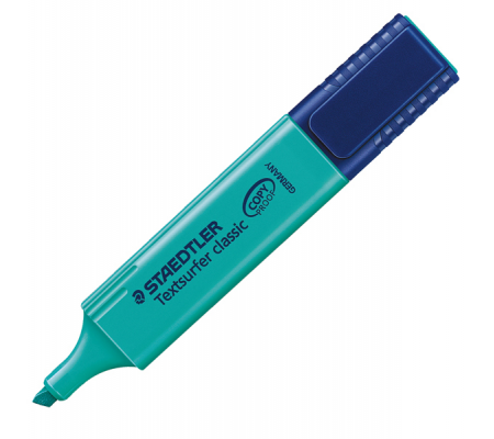 Evidenziatore Textsurfer Classic - punta a scalpello - tratto 1 - 5 mm - turchese - Staedtler - 364-35 - 4007817314517 - DMwebShop