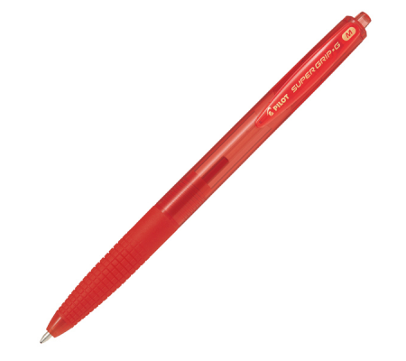 Penna a scatto Supergrip G - punta 1 mm - rosso - Pilot - 001616 - 4902505524417 - DMwebShop