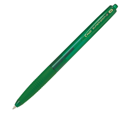 Penna a scatto Supergrip G - punta 1 mm - verde - Pilot - 001617 - 4902505524431 - DMwebShop