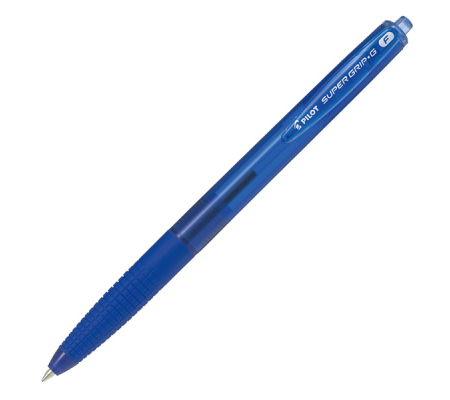 Penna a scatto Supergrip G - punta 0,7 mm - blu - Pilot - 001639 - 4902505524387 - DMwebShop