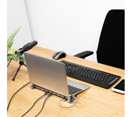Docking station - multiporta USB-C - 10-in-1 - Dalyx - Trust - 23417 - 8713439234176 - 93731_5 - DMwebShop
