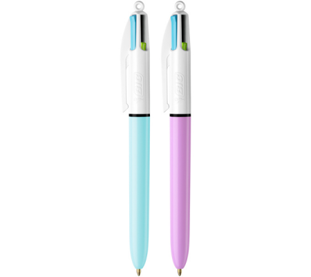 Penna 4 Colours Small - 4 versioni assortiti - expo 72 pezzi - Bic - 514834 - 3086123725928 - 98781_3 - DMwebShop