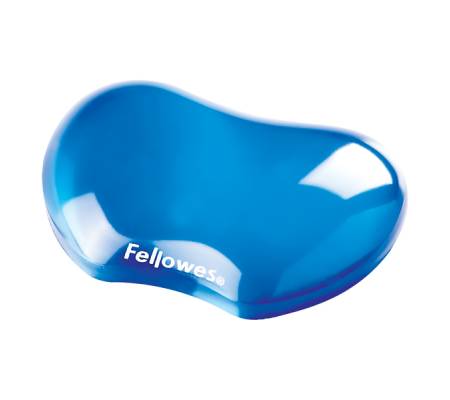 Poggiapolsi in gel - blu trasparente - Fellowes - 91177-72 - 77511911774 - DMwebShop