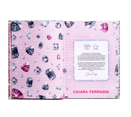 Diario agenda Chiara Ferragni collezione 2023 - 16 mesi - 13 x 18 cm - 448 pagine - 80 gr - Pigna - 0232678DF - 8005235209411 - 96999_2 - DMwebShop