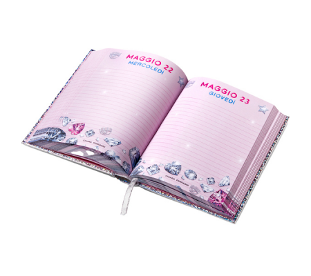 Diario agenda Chiara Ferragni collezione 2023 - 16 mesi - 13 x 18 cm - 448 pagine - 80 gr - Pigna - 0232678DF - 8005235209411 - 96999_5 - DMwebShop