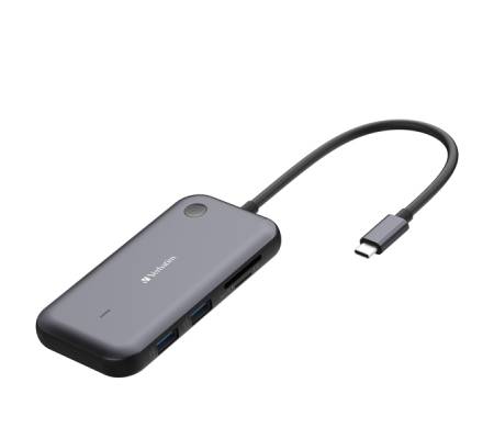 Share My Screen 1080p USB-C Wireless Display Adapter con Hub WDA-01 - Verbatim - 32146 - 23942321460 - DMwebShop