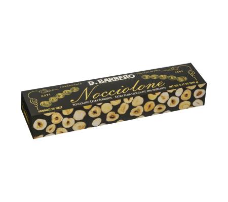 Nocciolone - gusto fondente - 260 gr - D. Barbero - 6001GF - 8000813000916 - DMwebShop