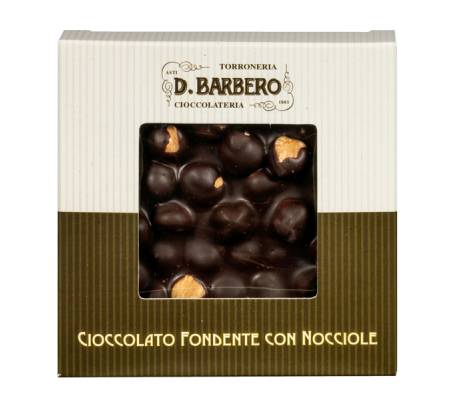 Tavoletta di cioccolato con nocciole - fondente - 120 gr - Barbero - NOCCF - 2800081306002610 - DMwebShop