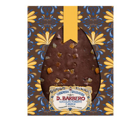 Tavoletta Tablovo - gusto cioccolato fondente e arancia candita - 250 gr - D. Barbero - FONDENTEARANCIA - 8000813941752 - DMwebShop