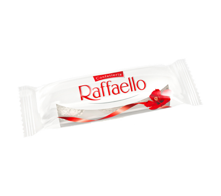 Praline Raffaello - gusto cocco-mandorla - conf 3 pezzi - Ferrero - FERA3 - DMwebShop