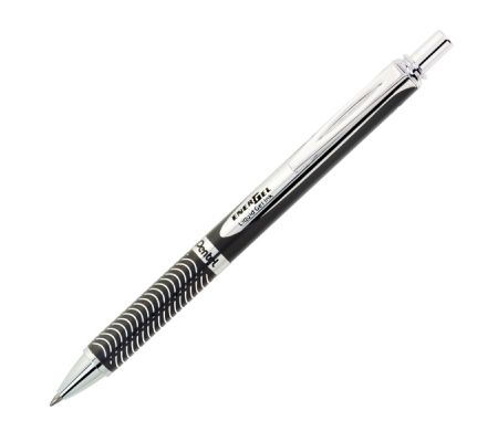 Roller a scatto Energel Sterling - punta 0,7 mm - fusto nero - Pentel - 0100795 - DMwebShop