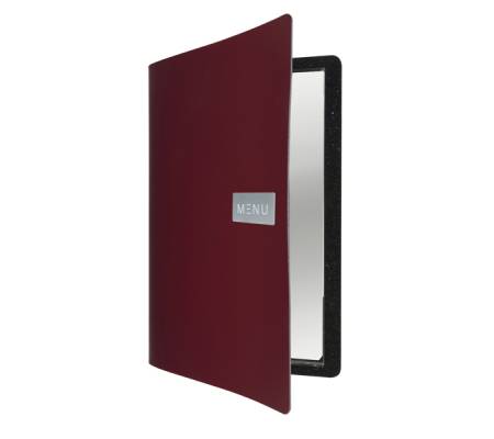 Portamenu' Royal - A4 - 24 x 33 cm - bordeaux - 1 inserto doppio incluso - Securit - MC-LR-A4-RORD - 8719075284056 - DMwebShop
