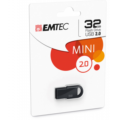 Memoria USB 2.0 - Nero - 32 Gb - Emtec - ECMMD32GD252 - 3126170149992 - DMwebShop