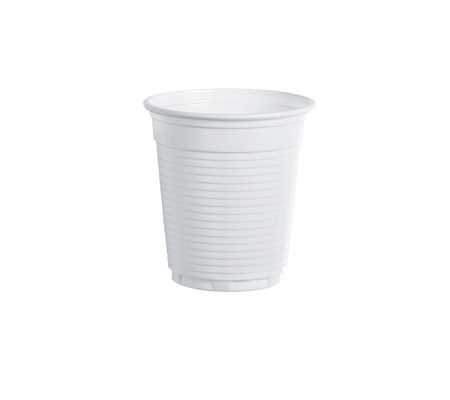 Bicchieri da caffe' monouso - 80 cc - bianco - conf. 100 pezzi - Dopla 74209 - 22644 - 8005090017701 - 36596_1 - DMwebShop