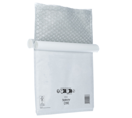 Busta imbottita Mail Lite formato D (18 x 26 cm) - bianco - conf. 10 pezzi - Sealed Air - 100405566 - 5051146250441 - 47510_1 - DMwebShop