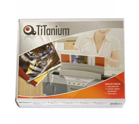 Cartelline termiche Grain - 1,5 mm - bianco - scatola 50 pezzi - Titanium - CART.TERM 1,5W - 8025133098900 - 69884_1 - DMwebShop