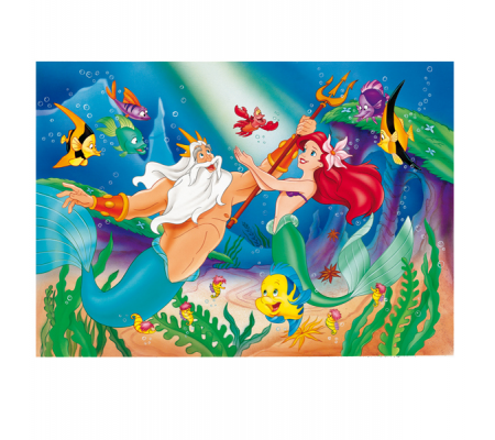 Puzzle df supermaxi 108 little mermaid - Lisciani - 31788 - 8008324031788 - 77879_1 - DMwebShop